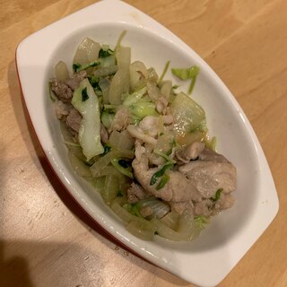 豚肉と玉ねぎの炒め物